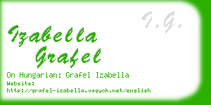 izabella grafel business card